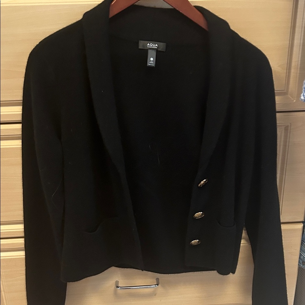 Aqua Women's Elegant Black Blazer